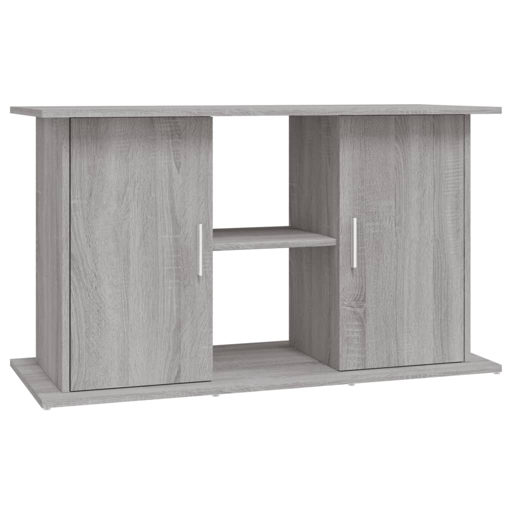 Vidaxl Aquarium Standard 101x41x58 cm Processed Wood Gray Sonoma Oak