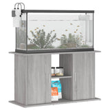 Vidaxl Aquarium Standard 101x41x58 cm Processed Wood Gray Sonoma Oak