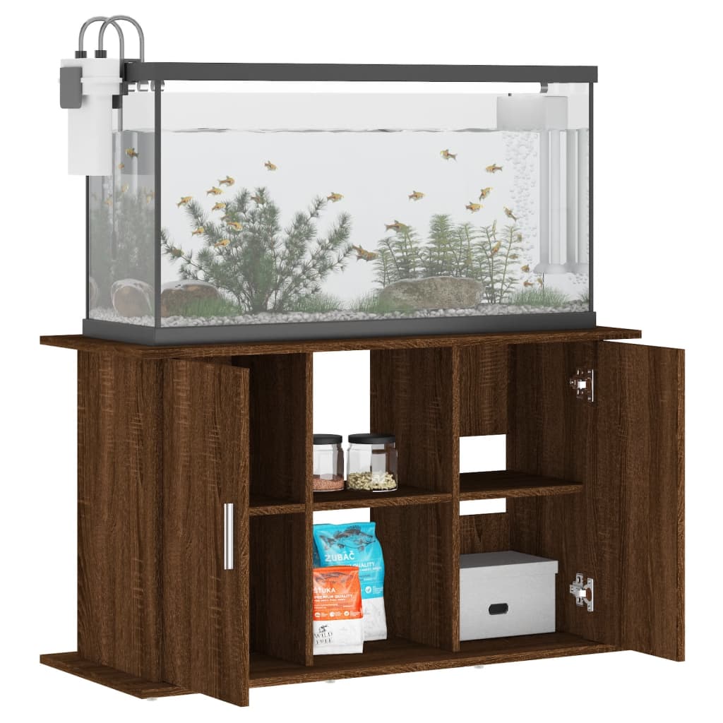 Vidaxl Aquarium Standard 101x41x58 cm Couleur de chêne brun en bois transformé