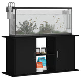 Vidaxl Aquarium Standard 121x41x58 cm zpracované dřevo černé