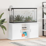 Bidaxl Aquarium Standard 121x41x58 cm bearbetat trähögglansvitt