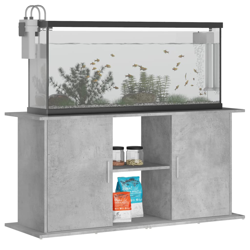 Vidaxl Aquarium Standard 121x41x58 cm veraarbechte Holzkonkrete Präis