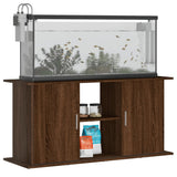 Vidaxl Aquarium Standard 121x41x58 CM Przetworzony drewniany drewniany kolor dębowy