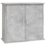 Vidaxl aquariumstandaard betongrijs 81x36x73 cm bewerkt hout
