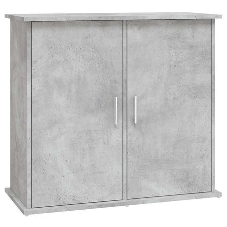 Vidaxl aquariumstandaard betongrijs 81x36x73 cm bewerkt hout