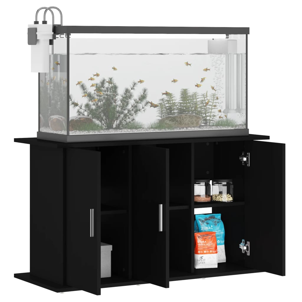 Vidaxl Aquarium Standard 101x41x58 CM verschafft Holz schwaarz