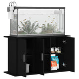 Vidaxl Aquarium Standard 101x41x58 cm verarbeitetes Holz schwarz