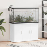 Vidaxl Aquarium Standard 101x41x58 cm zpracované dřevo High Gloss White