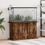 Vidaxl Aquarium Standard 101x41x58 cm Processed Wood Smoked Oak color