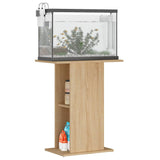 VIDAXL Aquarium Standard 60,5x36x72,5 cm Behandlet tre Sonoma Oak