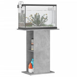 Vidaxl aquariumstandaard betongrijs 60,5x36x72,5 cm bewerkt hout