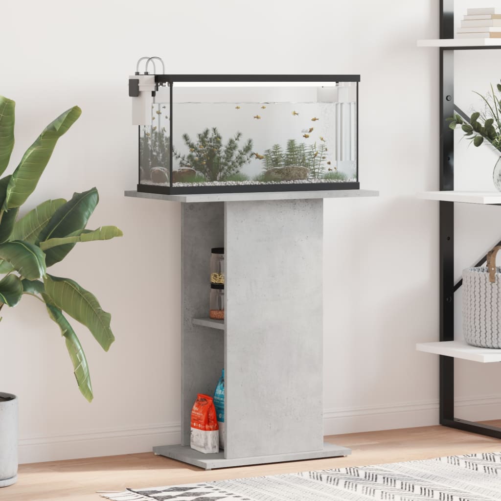 Vidaxl Aquarium Standard 60.5x36x72,5 cm Prix de béton en bois transformé