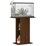 Vidaxl aquariumstandaard 60,5x36x72,5 cm bewerkt hout bruin eikenkleur