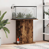 Vidaxl Aquarium Standard 75x36x72.5 cm Processed wood Smoked Oak