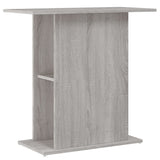 Vidaxl aquariumstandaard 75x36x72,5 cm bewerkt hout grijs sonoma