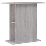 Vidaxl Aquarium Standard 75x36x72.5 cm Processed Wood Gray Sonoma