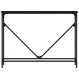Vidaxl wandtafel 102x22,5x75 cm bewerkt hout zwart
