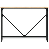Vidaxl wandtafel 102x22,5x75 cm bewerkt hout sonoma eikenkleurig