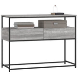 Vidaxl wandtafel 100x40x75 cm bewerkt hout grijs sonoma eikenkleurig
