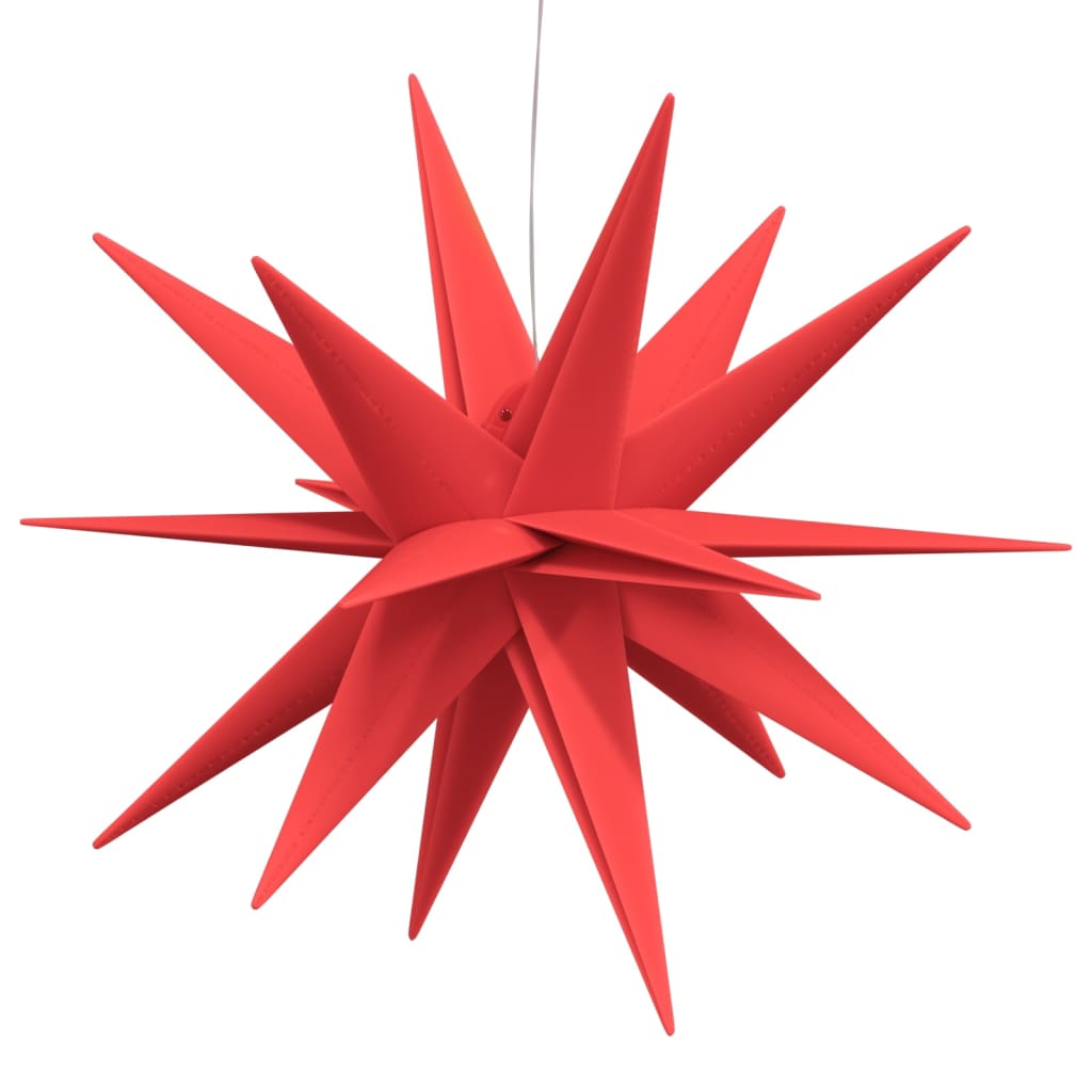 Vidaxl kerstlamp met led inklapbaar 43 cm rood