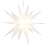 Vidaxl kerstlamp met led inklapbaar 57 cm wit