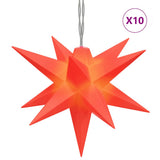 Vidaxl kerstlamp 10 led's 10 cm rood