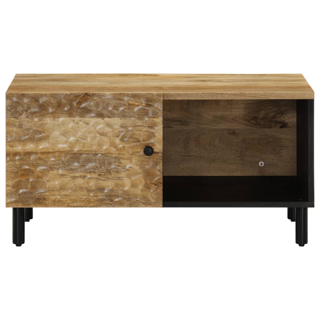 Vidaxl salontafel 80x50x40 cm massief mangohout