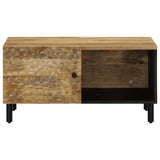 Vidaxl salontafel 80x50x40 cm massief mangohout