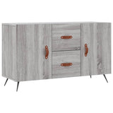 Vidaxl dressoir 100x36x60 cm bewerkt hout grijs sonoma eikenkleurig