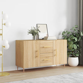Vidaxl dressoir 100x36x60 cm bewerkt hout sonoma eikenkleurig