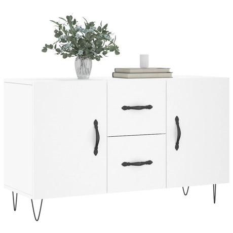 Vidaxl dressoir 100x36x60 cm bewerkt hout wit