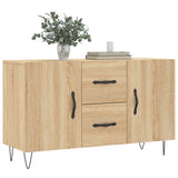 Vidaxl dressoir 100x36x60 cm bewerkt hout sonoma eikenkleurig