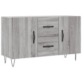 Vidaxl dressoir 100x36x60 cm bewerkt hout grijs sonoma eikenkleurig