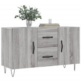 Vidaxl dressoir 100x36x60 cm bewerkt hout grijs sonoma eikenkleurig