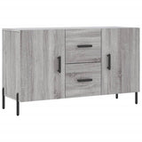 Vidaxl dressoir 100x36x60 cm bewerkt hout grijs sonoma eikenkleurig