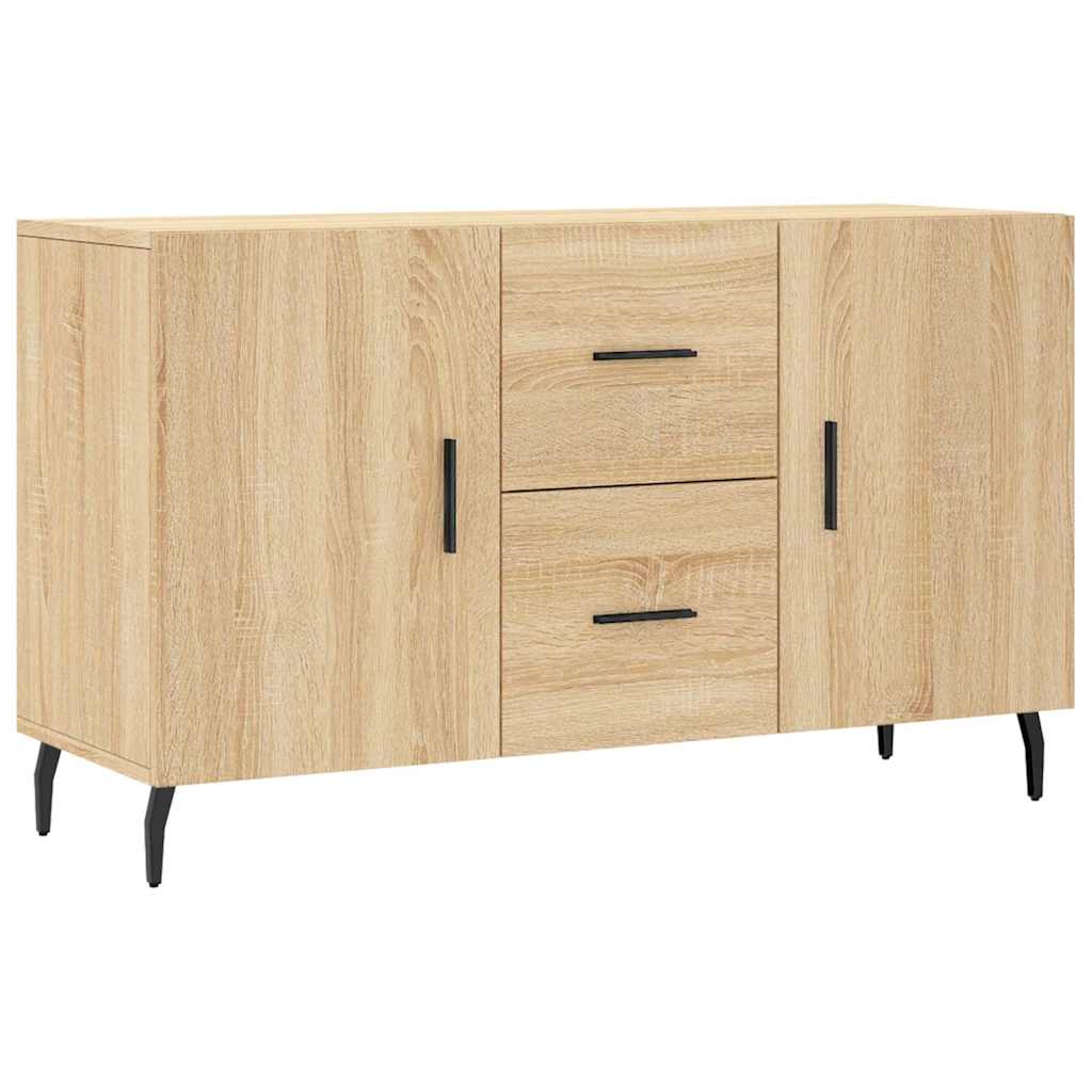 Vidaxl dressoir 100x36x60 cm bewerkt hout sonoma eikenkleurig