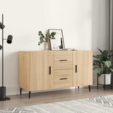Vidaxl dressoir 100x36x60 cm bewerkt hout sonoma eikenkleurig