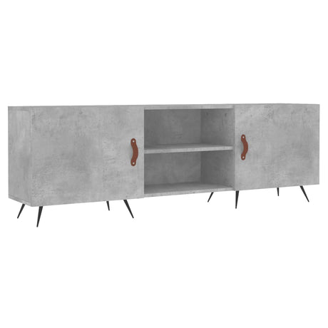 Vidaxl tv-meubel 150x30x50 cm bewerkt hout betongrijs