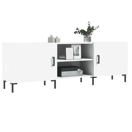 Vidaxl tv-meubel 150x30x50 cm bewerkt hout wit