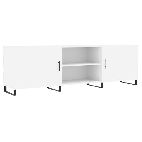 Vidaxl tv-meubel 150x30x50 cm bewerkt hout wit