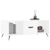 Vidaxl salontafel 102x50x40 cm bewerkt hout wit