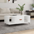 Vidaxl salontafel 102x50x40 cm bewerkt hout wit