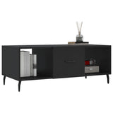 Vidaxl salontafel 102x50x40 cm bewerkt hout zwart
