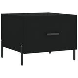 Vidaxl salontafel 50x50x40 cm bewerkt hout zwart