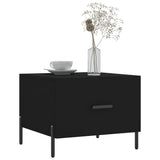 Vidaxl salontafel 50x50x40 cm bewerkt hout zwart