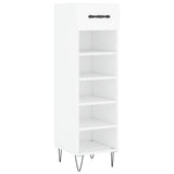 Vidaxl schoenenkast 30x35x105 cm bewerkt hout wit