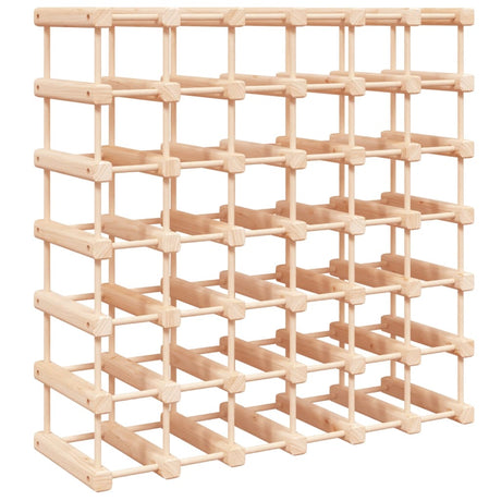 Vidaxl wijnrek voor 42 flessen 68,5x23x68,5 cm massief grenenhout