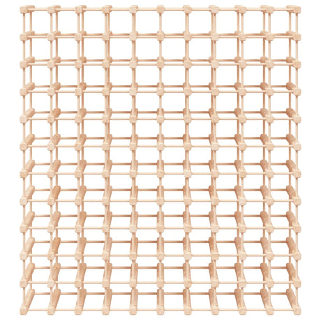Vidaxl wijnrek voor 120 flessen 112,5x23x123,5cm massief grenenhout