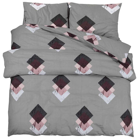 Vidaxl dekbedovertrekset 260x220 cm katoen meerkleurig
