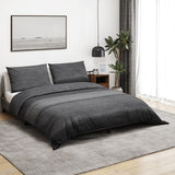 Sada přesun Vidaxl Druvet Set 240x220 cm Cotton Dark Grey